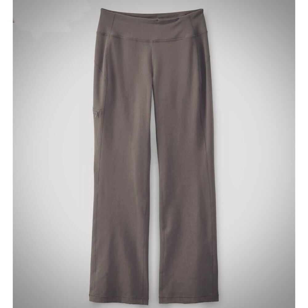 DULUTH TRADING CO Olive Green NoGa Wide Leg Pants-L